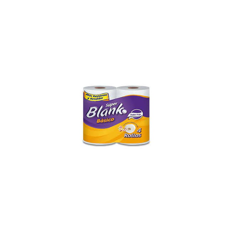 Papel sanitario super blank Papel sanitario super blank