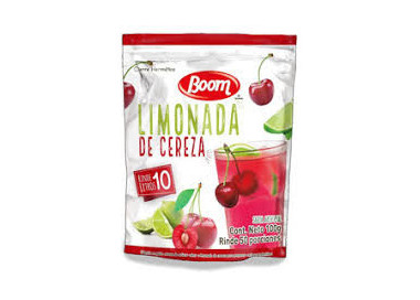 Refresco Boom Limonada Cereza 100gr