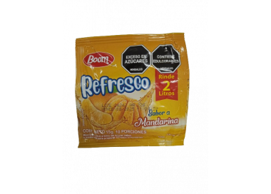 Refresco Boom Mandarina 15gr